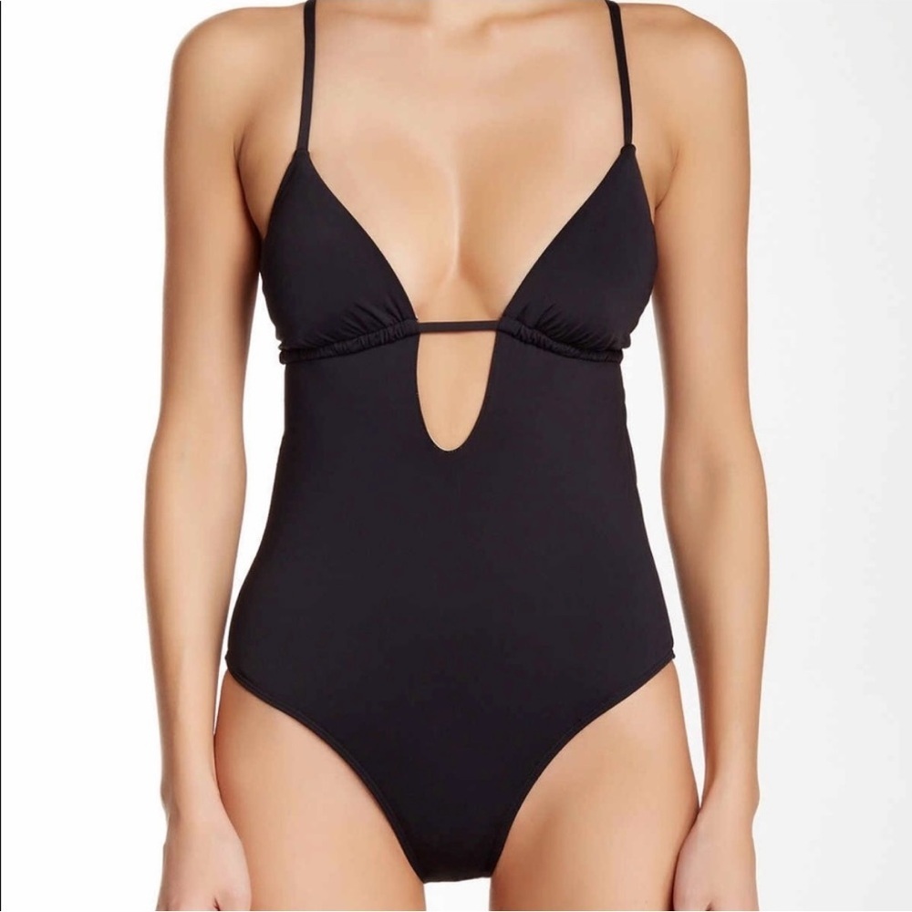 Tart Black cutout one piece swimsuit‎ NWT size Small